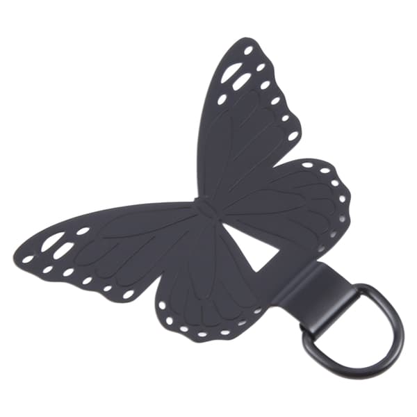 Silmukka kännykän hihnalle / kännykkäketjulle - Butterfly Black