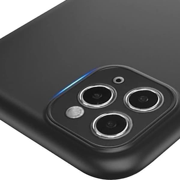 Musta takakuori Samsung Galaxy M15:lle
