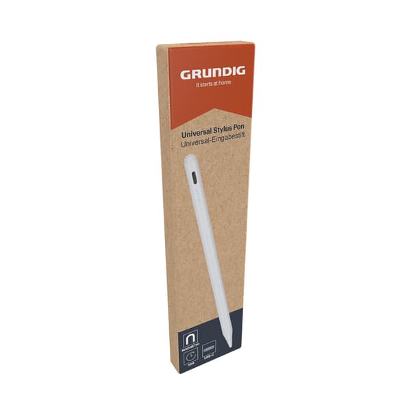Grundig stylus-kynä - valkoinen, universaali yhteensopivuus