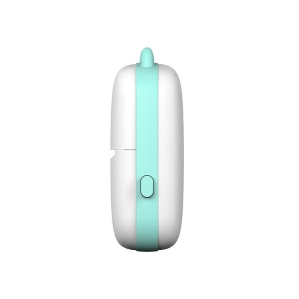Mini Cat termisk etikettskrivare fuskblad från Bluetooth-telefon Fun Print blå