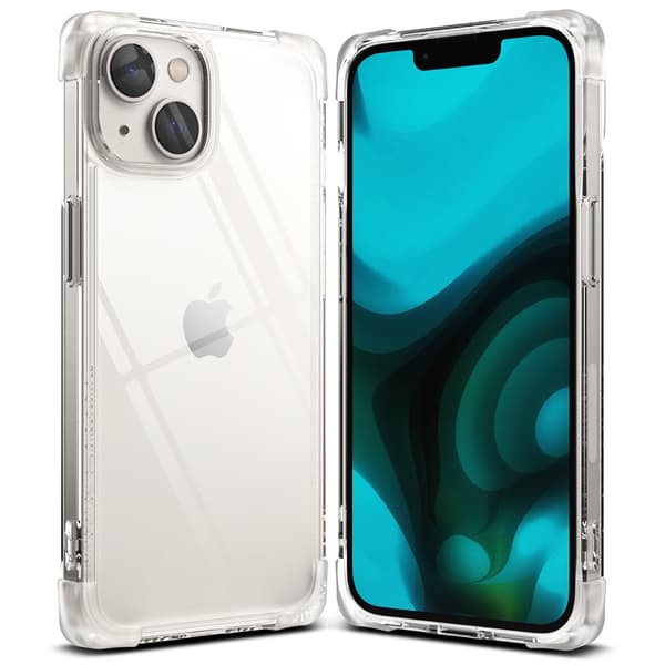 Beskyttelsesetui med lanyardhuller til iPhone 14 Plus 6,7" FUSION BUMPER CLEAR