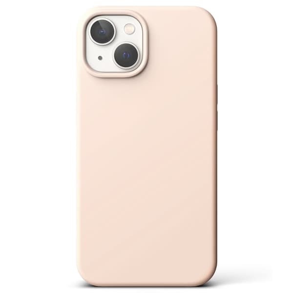 Fleksibelt silikone cover til iPhone 14 Plus 6,7'' SILIKONE PINK SAND