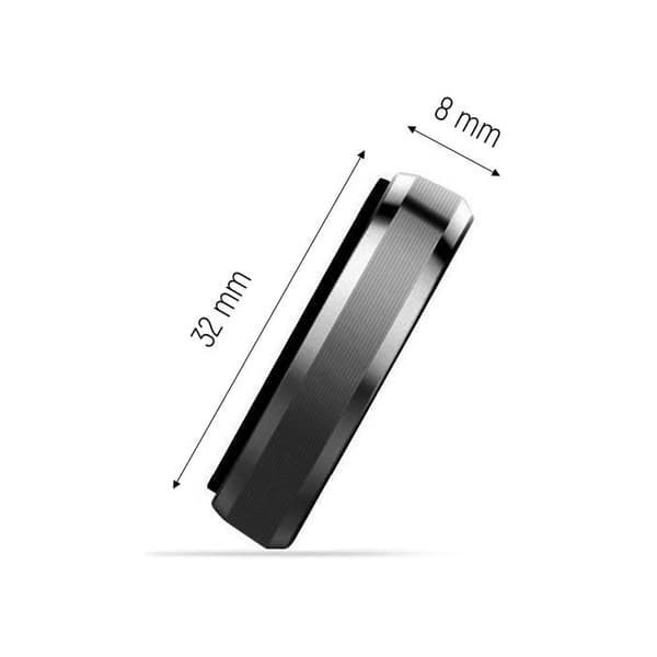 Magnetisk biltelefonholder på instrumentbrættet, sort