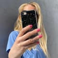 Pikkukuva 6 / 6: Kiiltävä kotelo glitterillä Samsung Galaxy S21+ 5G Star Glitter vihreälle
