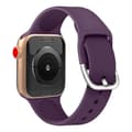 Miniatyrbild 5 av 6: Silikonrem APS för Apple Watch Ultra 2-9/SE 42/44/45/49 mm lila