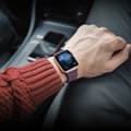 Miniatyrbild 4 av 6: Silikonrem till Apple Watch Ultra 2-9/SE 42/44/45/49mm Silikonrem APS mint