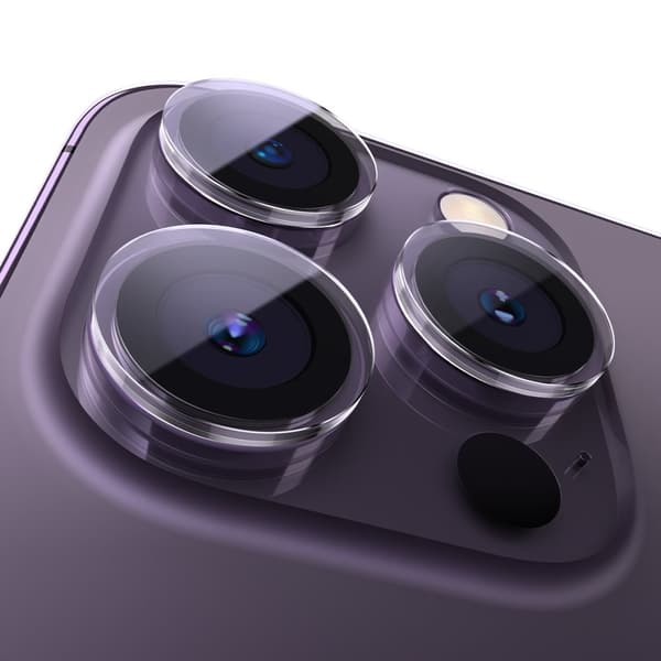 Karkaistu suojalasi kameralle iPhone 14 Pro / 14 Pro Max + asennussarjalle
