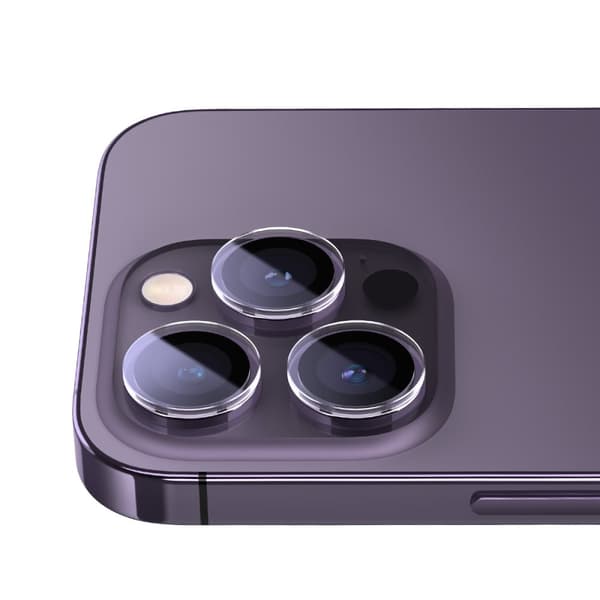 Karkaistu suojalasi kameralle iPhone 14 Pro / 14 Pro Max + asennussarjalle
