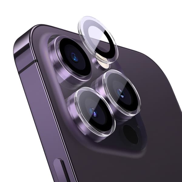 Karkaistu suojalasi kameralle iPhone 14 Pro / 14 Pro Max + asennussarjalle
