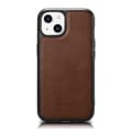 Pikkukuva 1 / 6: Luonnonnahalla päällystetty kotelo iPhone 14 Plus Leather Oil Waxille, tummanruskea