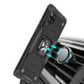 Miniatyrbillede 6 af 6: Pansret cover + magnetisk holder til Samsung Galaxy A42 5G Ring Panser rød