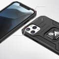 Miniatyrbild 2 av 6: Pansarfodral för iPhone 14 Pro Max, Ring Armor magnetisk hållare, blå