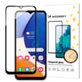 Miniatyrbillede 1 af 6: 9H fuldskærms hærdet glas til Samsung Galaxy A14 5G / A14 med fuld lim sort ramme