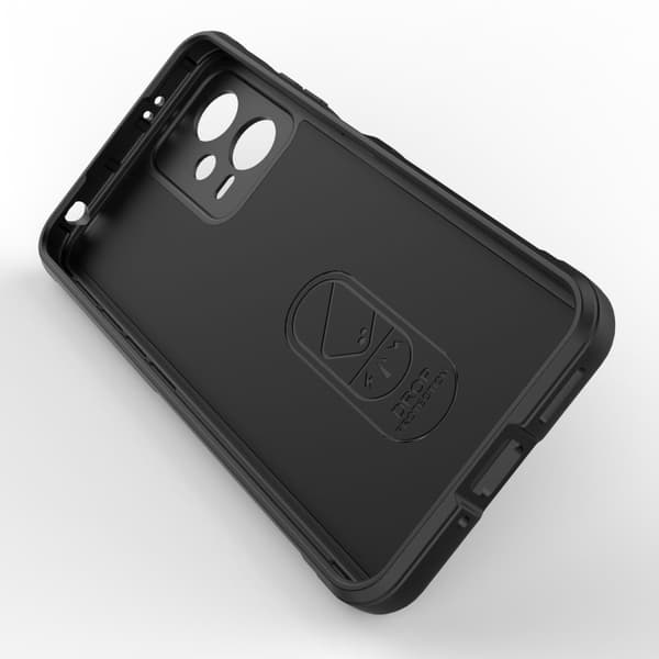 Flexibelt skal för Xiaomi Redmi Note 12 5G / Poco X5 5G Magic Shield Fodral Svart