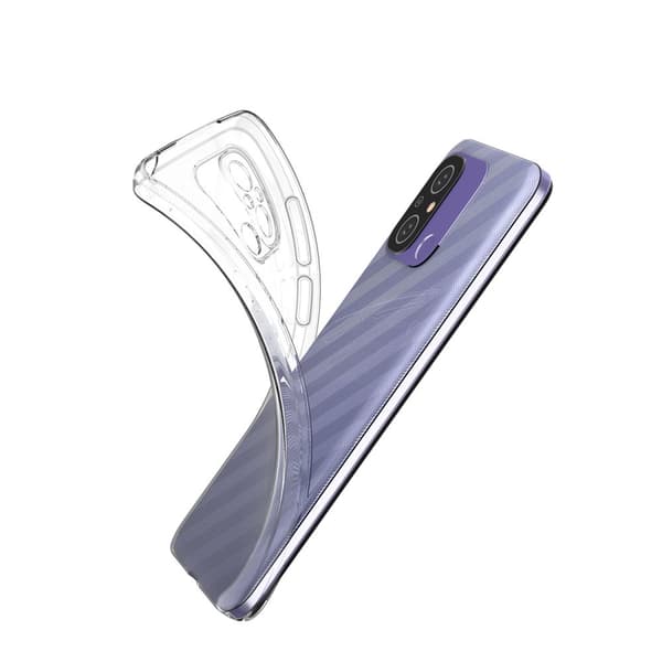 Ultratyndt cover 0,5 mm til Xiaomi Xiaomi Redmi 11A / Poco C55 / Redmi 12C Ultra Clear Transparent