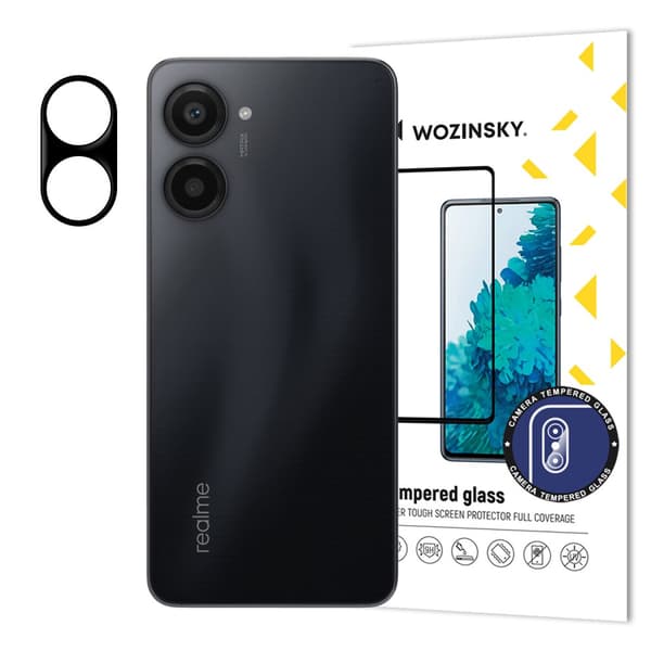 9H hærdet glas til kameraet til Realme 10 Pro Full Camera Glass