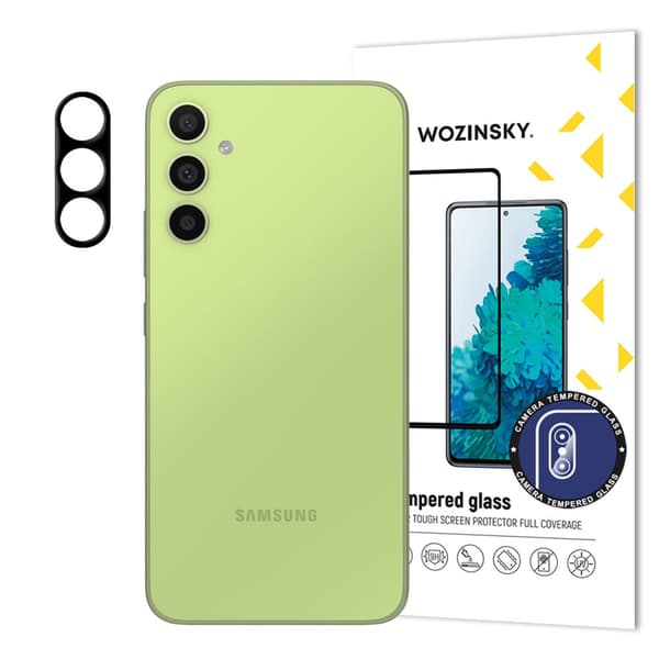 9H härdat glas för kameran för Samsung Galaxy A34 5G Full Camera Glass