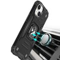 Pikkukuva 6 / 6: Panssaroitu kotelo sormipidikkeellä iPhone 15 Plus Ring Armor siniselle