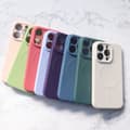 Pikkukuva 4 / 6: Silikonikotelo MagSafella iPhone 15 Plus silikonikotelolle, violetti