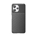 Miniatyrbillede 1 af 6: Pansret fleksibelt cover til Xiaomi Redmi 12 Thunder Case, sort