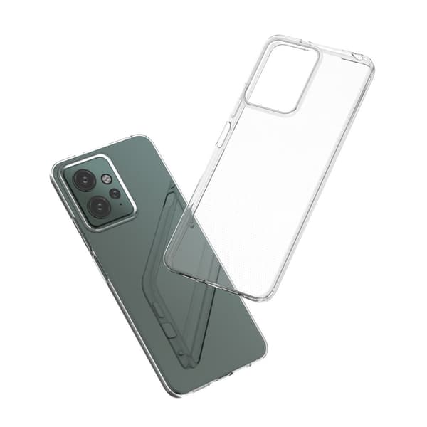 Transparent silikonfodral till Xiaomi Redmi 12 Ultra Clear