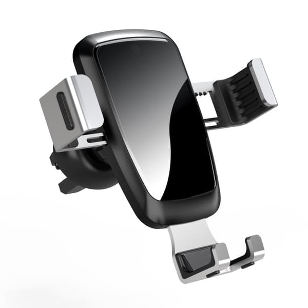 Gravity bilholder til smartphone på luftventilen, sort