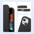 Miniatyrbillede 6 af 6: Gummi fleksibelt silikone cover til iPhone 13 mini sort