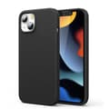 Miniatyrbillede 1 af 6: Gummi fleksibelt silikone cover til iPhone 13 mini sort