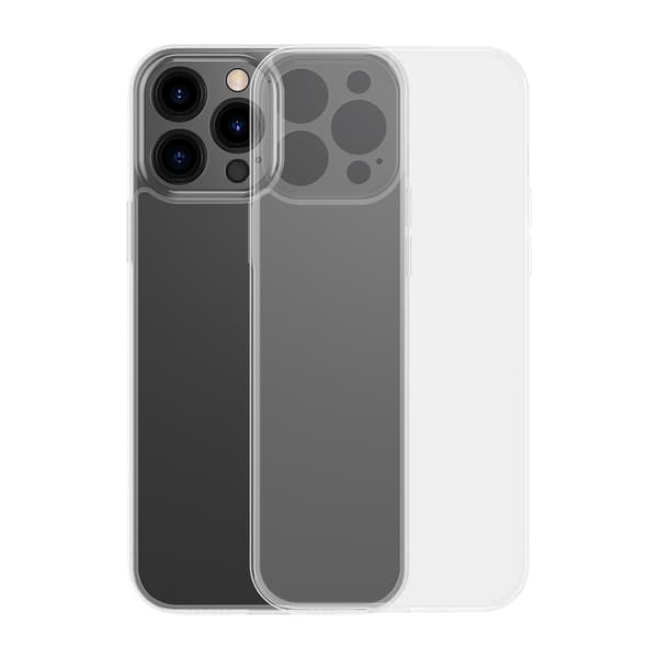 Cover til iPhone 13 Pro Max, stift kabinet med transparent gelramme