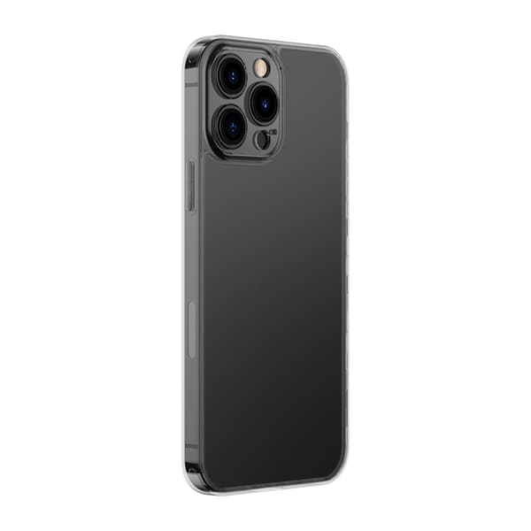 Cover til iPhone 13 Pro, stift kabinet med gelramme, sort