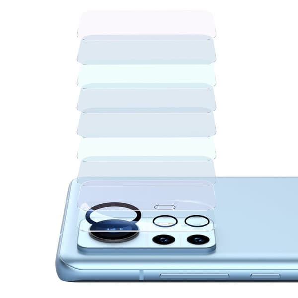 Xiaomi 12 Pro kamerafilm 0,3mm transparent + rensesæt SÆT med 2 stk.
