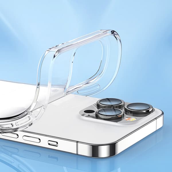 Flexibelt fodral för iPhone 14 Pro hållbart skal med transparent 14X