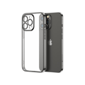 Miniatyrbillede 6 af 6: Cover gel cover til iPhone 14 Plus cover med metalramme 14Q sort