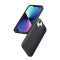 Miniatyrbillede 1 af 6: Fleksibelt silikone telefoncover til iPhone 14 Plus beskyttende etui sort