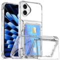 Miniatyrbillede 1 af 4: Bagcover med kortplads og stander til iPhone 16 Plus