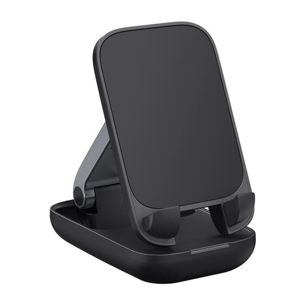 Seashell Series justerbar telefonholder, sort