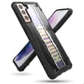 Miniatyrbild 1 av 6: Galaxy S21+ 5G Fusion X Design Rutinarmerat fodral med svart ram
