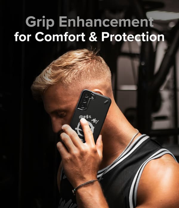 Holdbart etui til Galaxy S22+ Onyx Design X sort