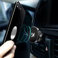 Miniatyrbillede 4 af 6: Magnetisk telefonholder til bilgrillen, sort