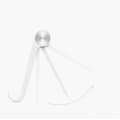 Miniatyrbillede 3 af 6: Stander, telefon tablet holder, hvid