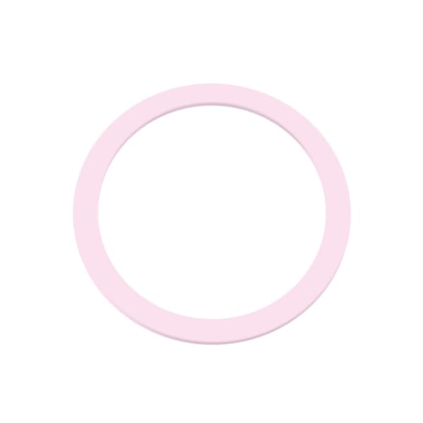 Pink metal magnetring til en smartphone