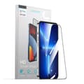 Miniatyrbillede 1 af 6: Fuldskærms hærdet glas til iPhone 14 Plus med ramme gennemsigtig Knight 2.5D TG