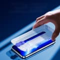 Miniatyrbild 6 av 6: Härdat glas för iPhone 14 Pro Max med transparent Knight monteringssats