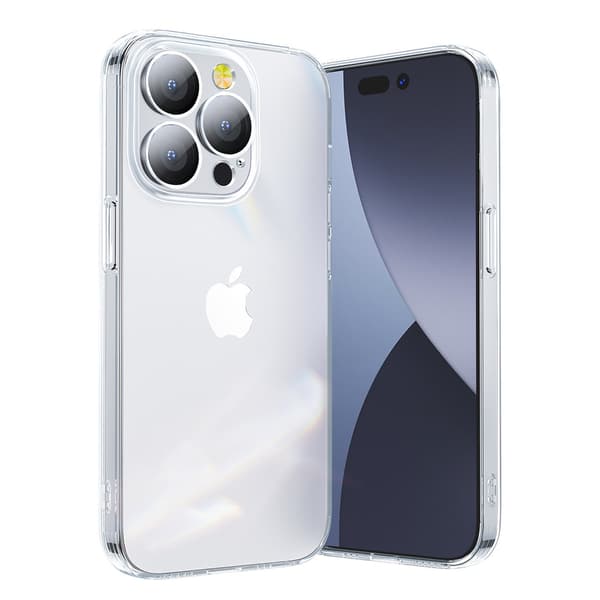 Cover iPhone 14 cover med gennemsigtigt kamera cover 14Q