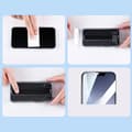 Miniatyrbillede 2 af 6: Fuldskærms hærdet glas med monteringsramme til iPhone 14 Plus 6.7''
