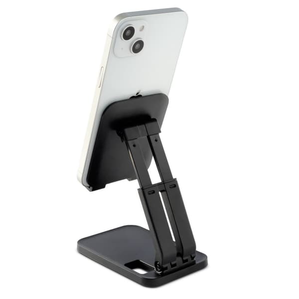 Foldbart stativ til telefontablet op til 12,9'' sort