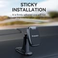 Miniatyrbillede 6 af 6: Magnetisk telefonholder til bilens instrumentbræt, sort