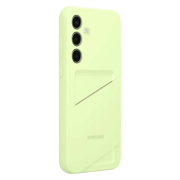 Alkuperäinen korttilaukku korttitaskulla Samsung Galaxy A35:lle, vihreä