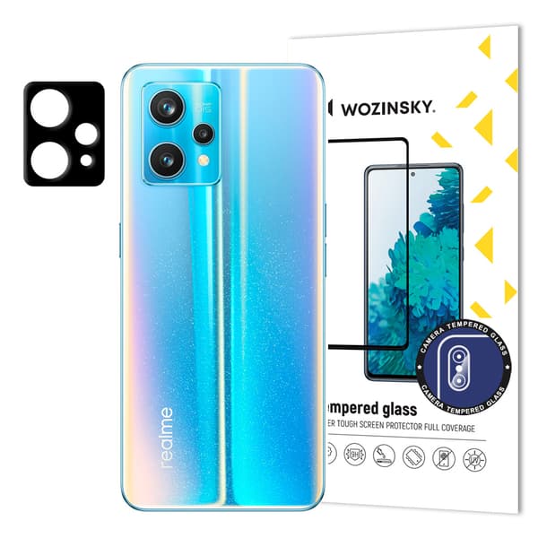 9H hærdet glas til hele kameraet, Realme 9 Pro kamera + Full Camera Glass