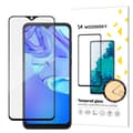 Miniatyrbild 1 av 6: Slitstarkt 9H härdat glas för hela TCL 305-skärmen med Case Friendly svart ram